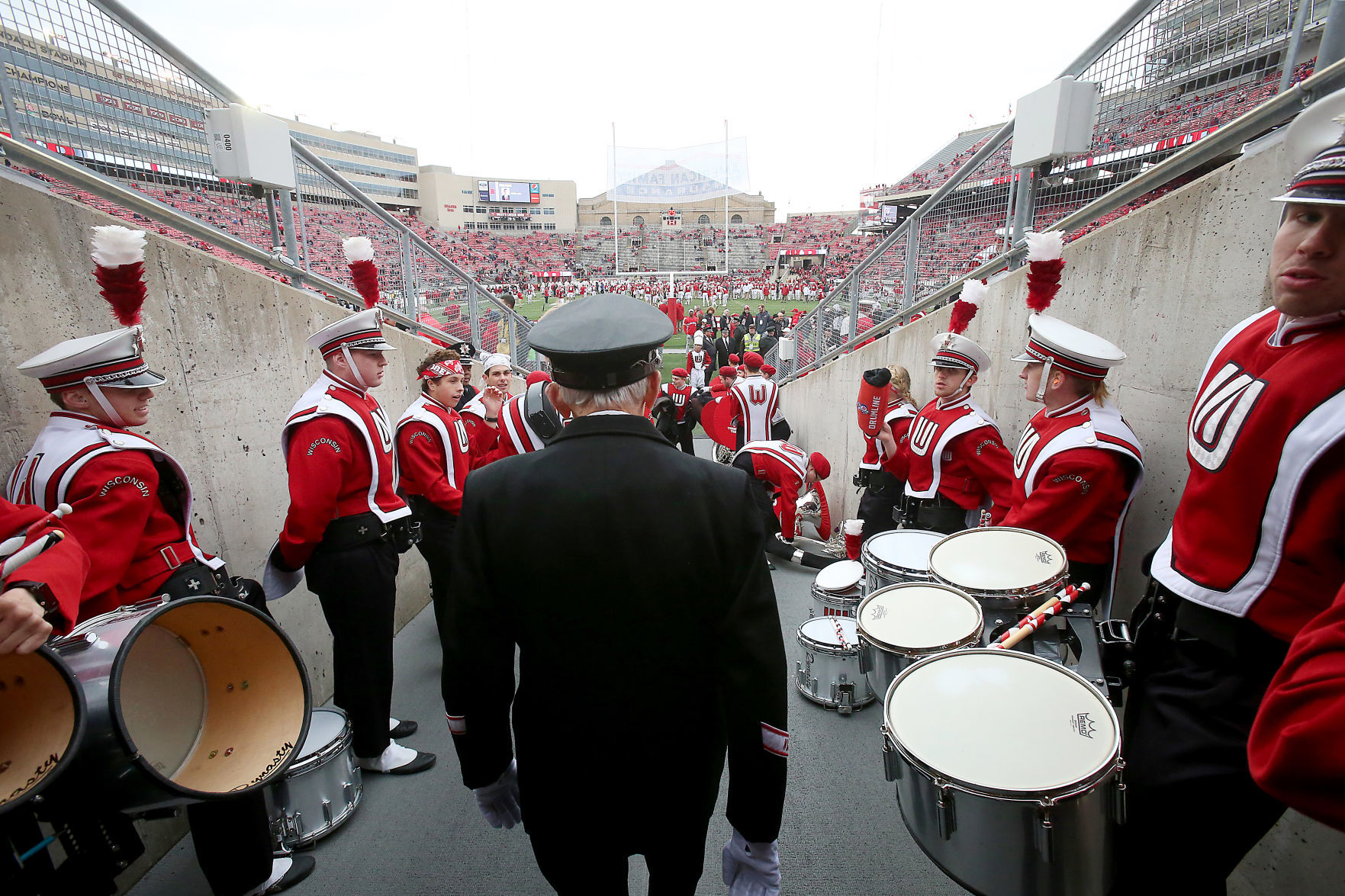 Entering Camp Randall